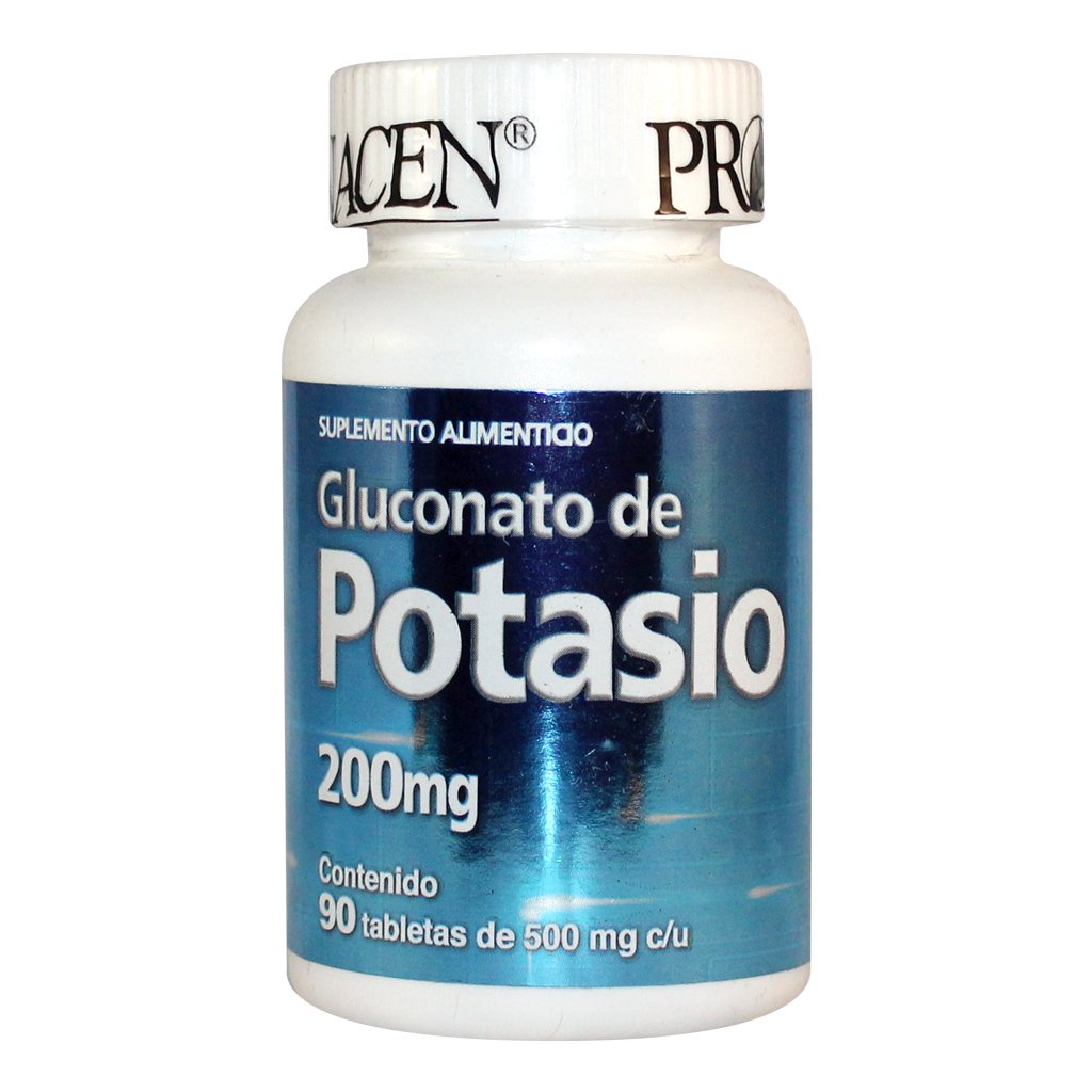 GLUCON.POTASIO.PRONAT 500MG.C/90TAB.