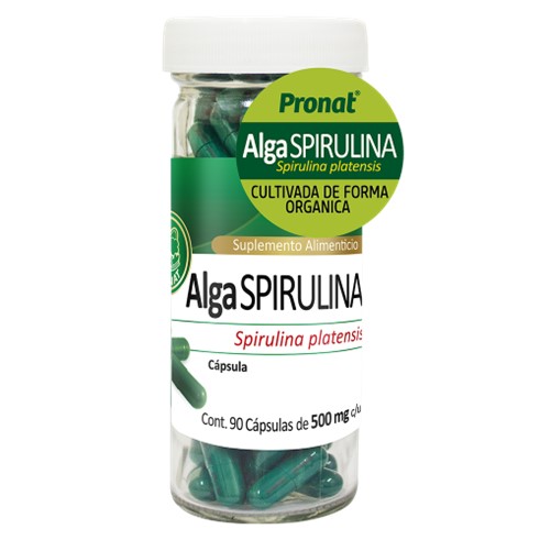ALGA SPIRULINA PRONAT C/90CAP.