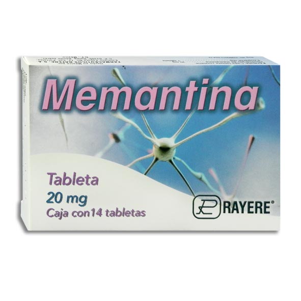 MEMANTINA RAYERE 20MG.14TAB.