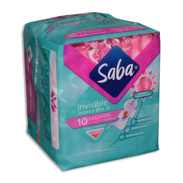SABA INVIS.C/ALAS 10T.