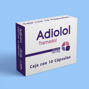TRAMADOL ADIOLOL 100MG.10CAP.