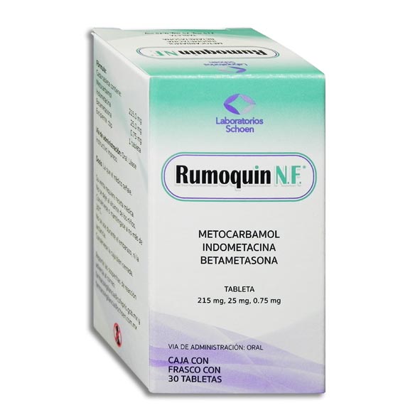 INDOMET.BETAMET.METOC.RUMOQUIN 30TAB.