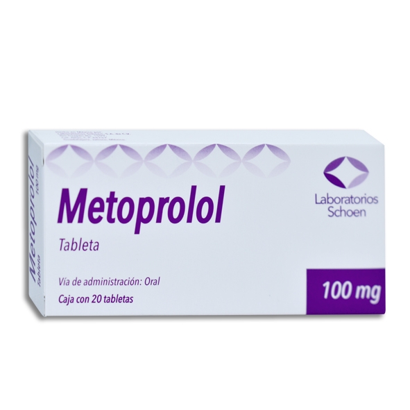 METOPROLOL SCHOEN 100MG.20TAB.