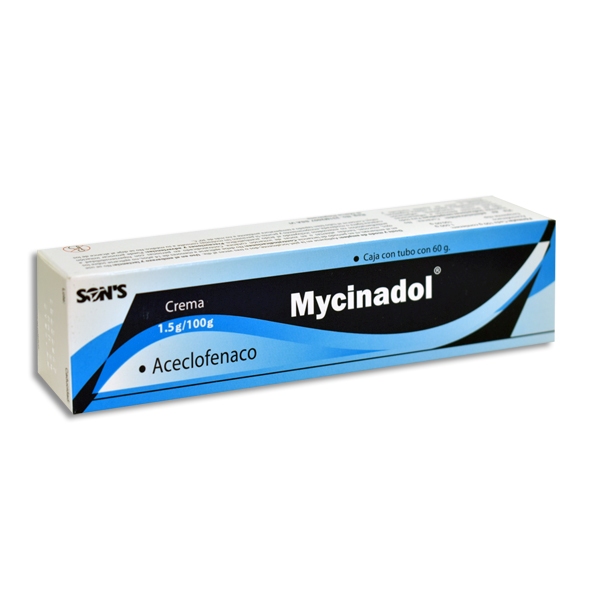 ACECLOFENACO MYCINADOL 1.5GR.60GR.