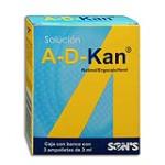 A-D KAN C/3 AMPULAS
