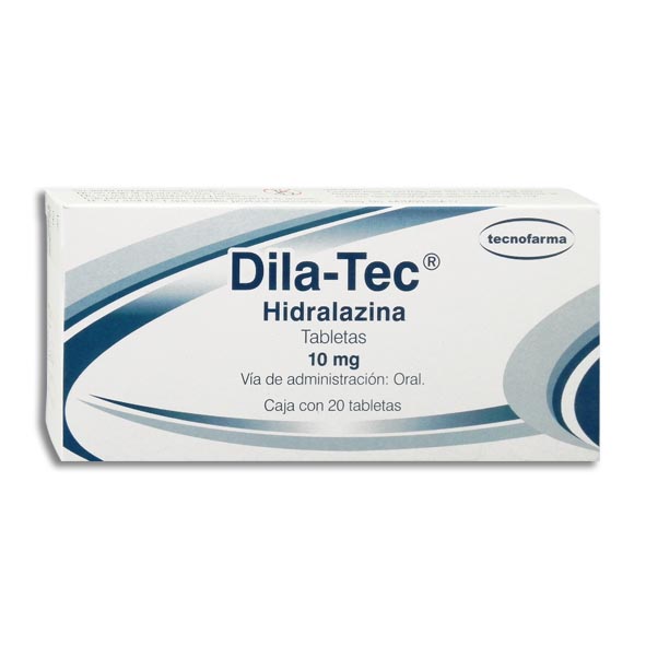 HIDRALAZINA DILA-TEC 10MG.C/20TAB.