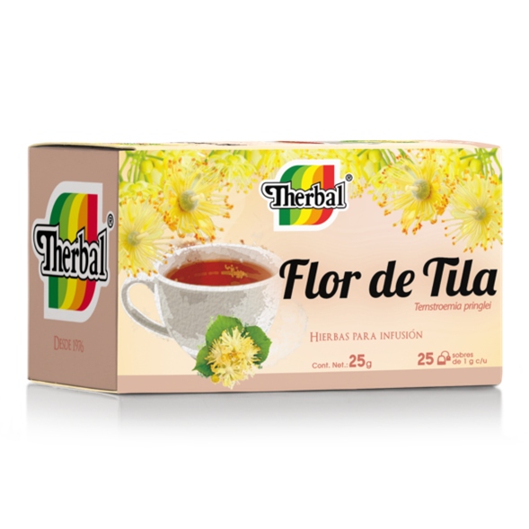 THERBAL FLOR DE TILA 25SOB.