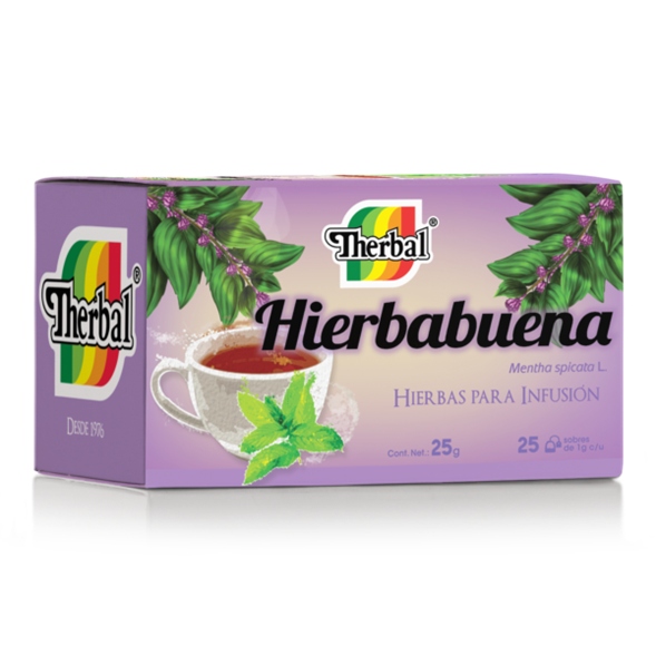 THERBAL HIERBABUENA C/25S.