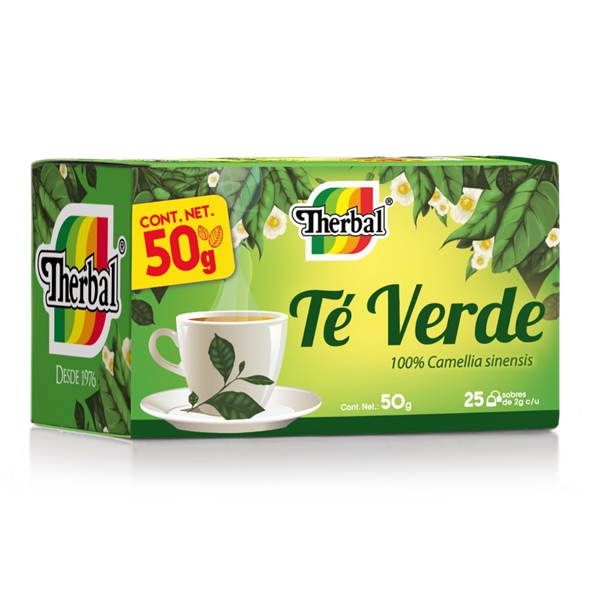 THERBAL TE VERDE 25SOB.