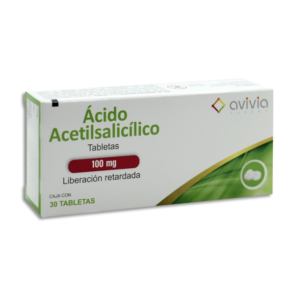 ACIDO ACETIL.AVIVIA 100MG.30TAB.