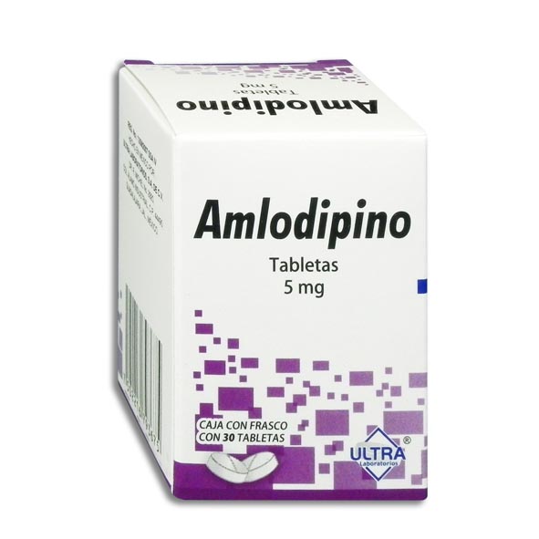 AMLODIPINO ULTRA 5MG.30TAB.