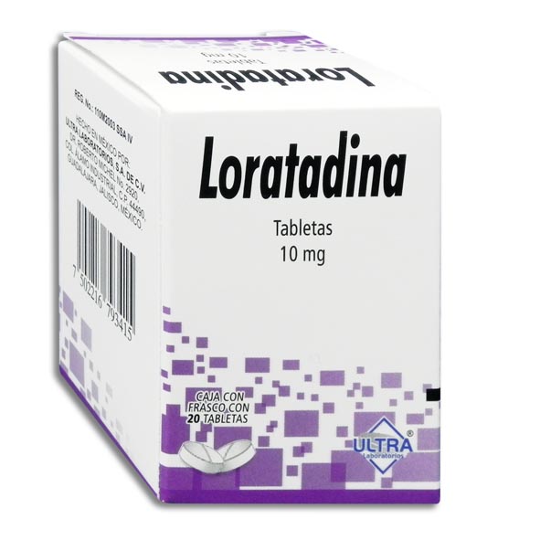 LORATADINA ULTRA 10MG.20TAB.