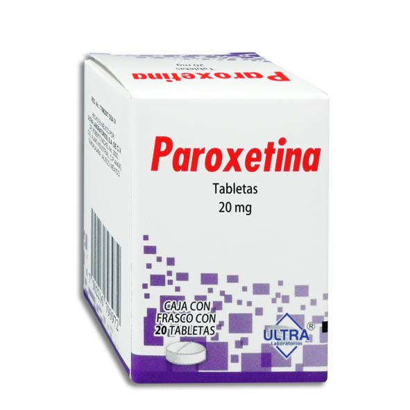 PAROXETINA ULTRA 20MG.20TAB.