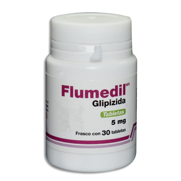 GLIPIZIDA FLUMEDIL 5MG.30TAB.