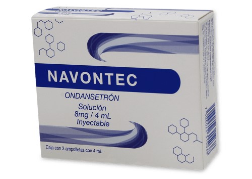 ONDANSETRON NAVONTEC 8MG.C/3AMP.