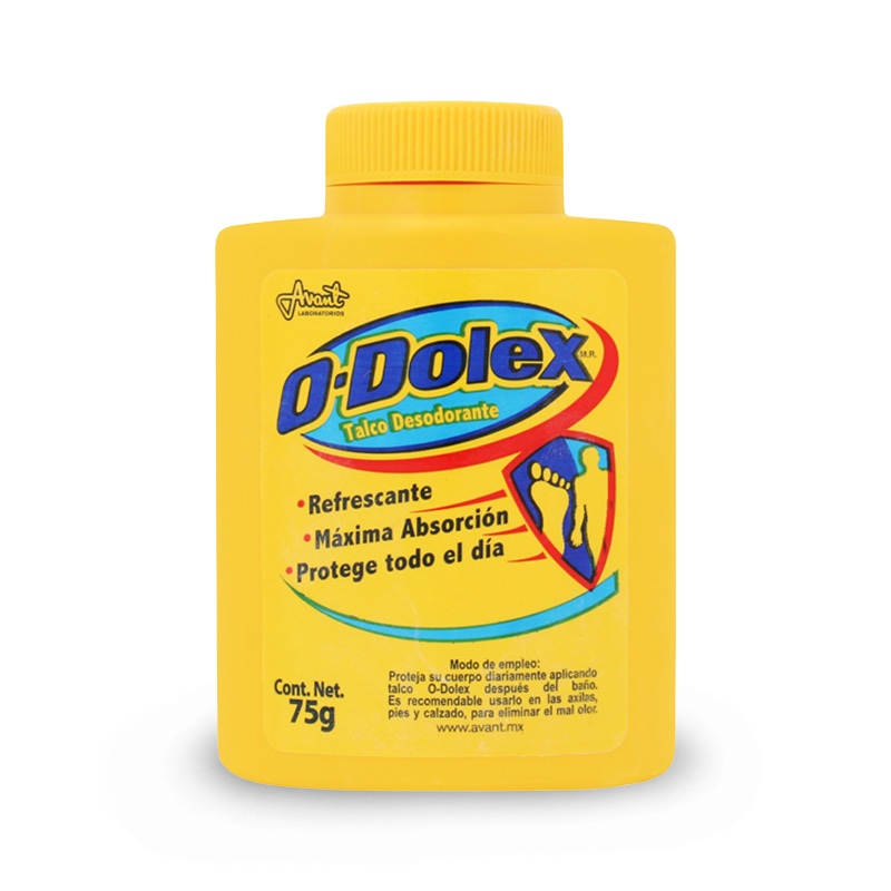 TALCO ODOLEX AMAR.75GR.