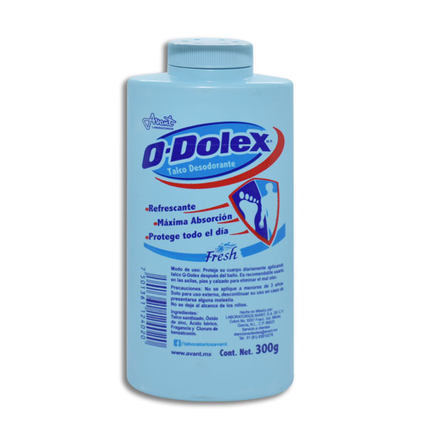 TALCO ODOLEX FRESH.300GR.