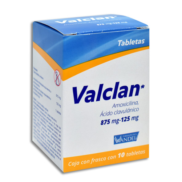 VALCLAN 875/125MG.C/10TAB.