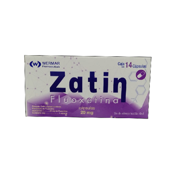 FLUOXETINA ZATIN 20MG.C/14CAP.