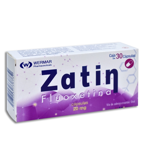FLUOXETINA ZATIN 20MG.C/30CAP.