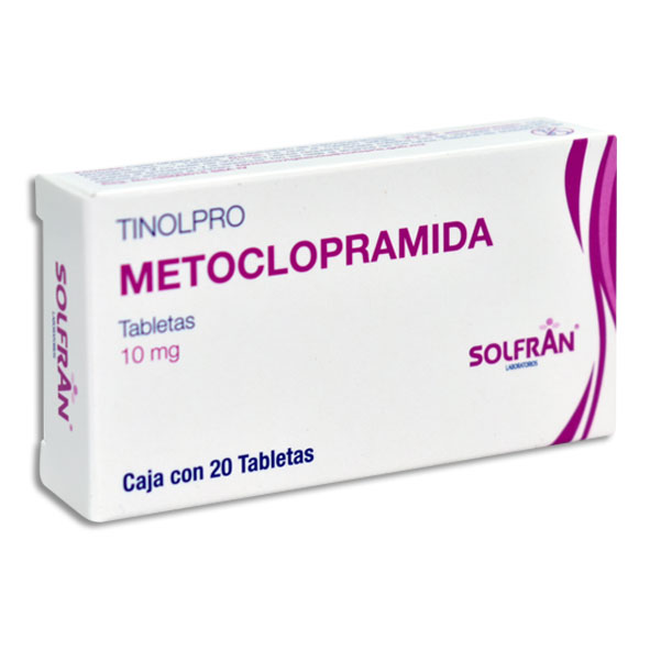 METOCLOPRAMIDA TINOLPRO 10MG.20TAB.