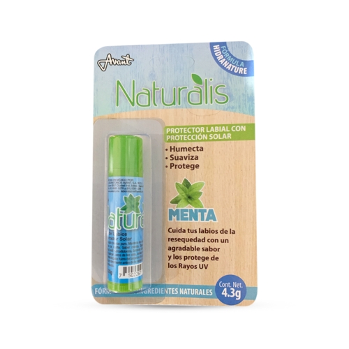 POMADA LABIOS NATURALIS MENTA 4.3GR.