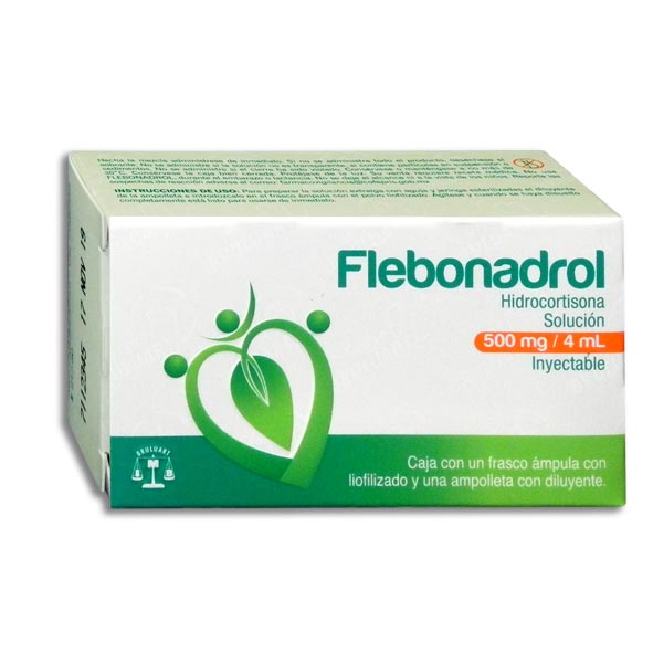 HIDROCORTISONA FLEBONADROL 1AMP.