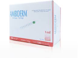 JERINGA AMBIDERM 29X13 1ML.100PZAS.