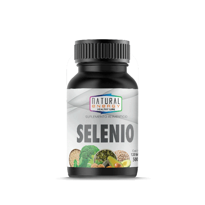 SELENIO NATURAL E.500MG.120TAB.