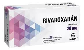 RIVAROXABAN MAVER 20MG.28TAB.