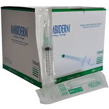 JERINGA AMBIDERM 22X32 10ML.100PZA.