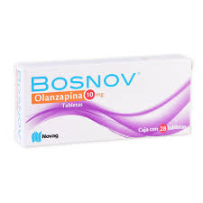 OLANZAPINA BOSNOV 10MG.28TAB.