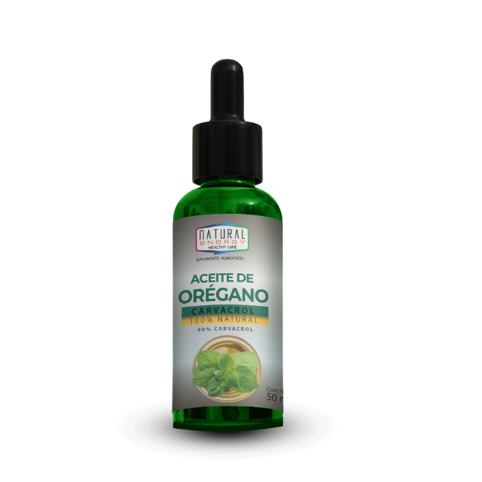ACEITE DE OREGANO 80% CARVACROL NATURAL.E 50ML.