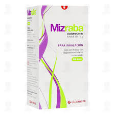 BECLOMETASONA MIZRABA 250MCG.200DOS.
