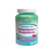 PROBIOTICOS + PREBIO NATUREX 30GOMITAS