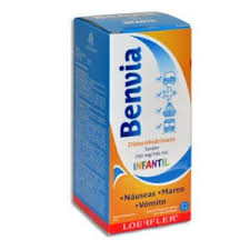 DIMENHIDRINATO BENVIA 120ML.