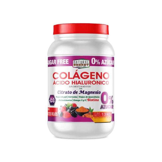 COLAGENO NATURAL E.0% AZUCAR FRUTOS R.1.3KG.