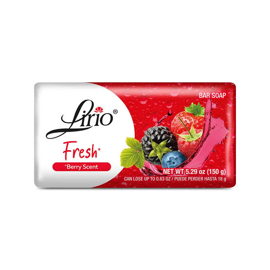 JABON LIRIO FRUTOS DEL B.150GR.