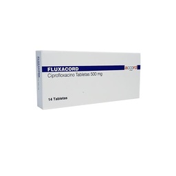 [ACCIP50014T] FLUXACORD 500MG.14TAB.
