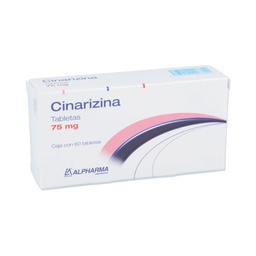 [ALCINGI75MG] CINARIZINA ALPHARMA 75MG.60TAB.