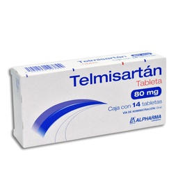 [ALTEL80M14T] TELMISARTAN ALPHARMA 80MG.14TAB.