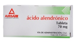 [AMALEA704TA] ACIDO ALENDRONICO AMSA 70MG.4TAB.