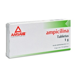 [AMAMPGI1000G] AMPICILINA AMSA 1GR.10TAB.