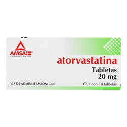 [AMATOA2010T] ATORVAST.AMSA 20MG.C/10T.