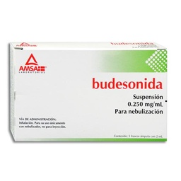 [AMBUDA255AM] BUDESONIDA AMSA 0.250MG.5AMP.