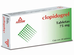 [AMCLOC7528T] CLOPIDOGREL AMSA 75MG.28TAB.