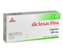 [AMDIC12500MG] DICLOXAC.AMSA 500MG.C/12CAP.