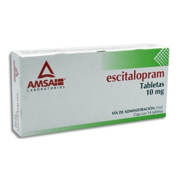 [AMESCA1014T] ESCITALOPRAM AMSA 10MG.14TAB.