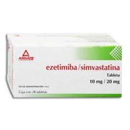 [AMEZESIM28T] EZET.SIMB. AMSA 10/20MG.28TAB.