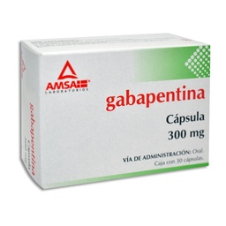 [AMGAB30030C] GABAPENTINA AMSA 300MG.30CAP.
